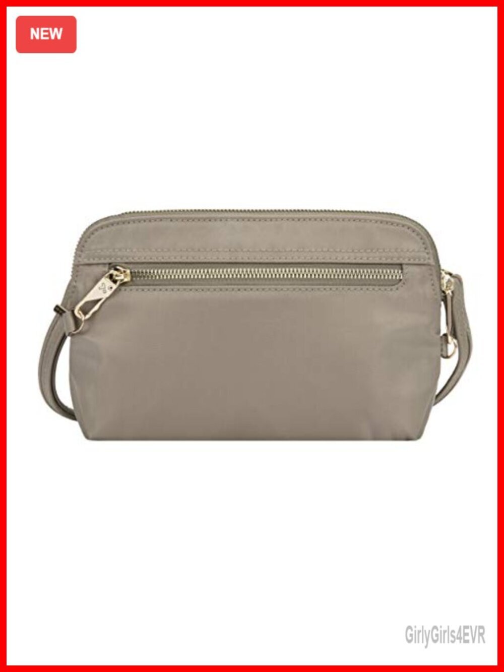 Anti-theft Convertible Crossbody Clutch - RFID Blocking, Slash-Resistant
